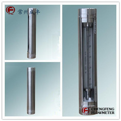 G30S-25  glass tube flowmeter [CHENGFENG FLOWMETER] all stainless steel threaded type easy installation  high anti-corrosion